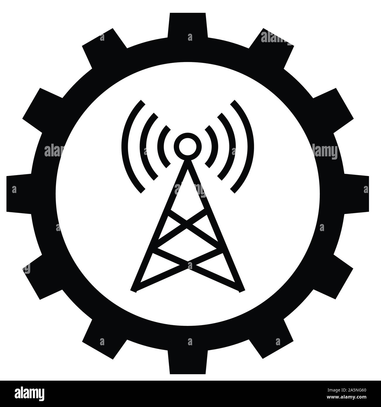 Telekommunikation Symbol Stock Vektor
