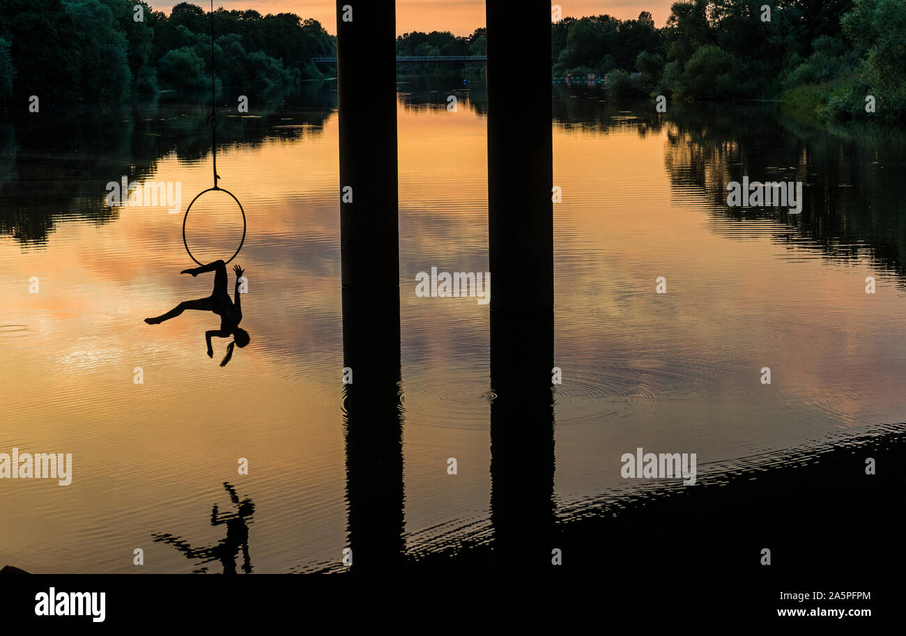 Circus Performer Stockfoto