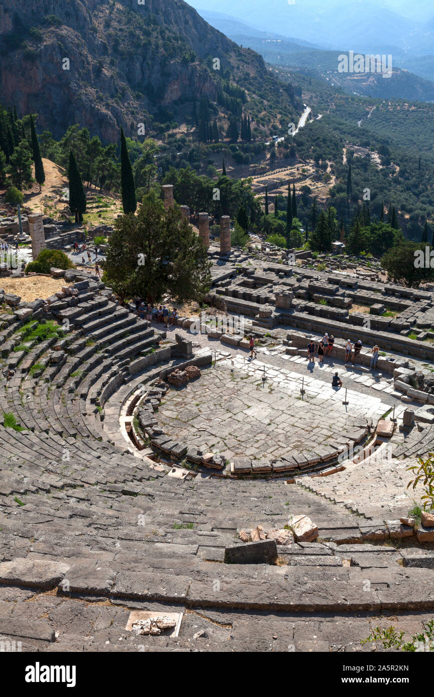 Delphi amphitheater -Fotos und -Bildmaterial in hoher Auflösung – Alamy