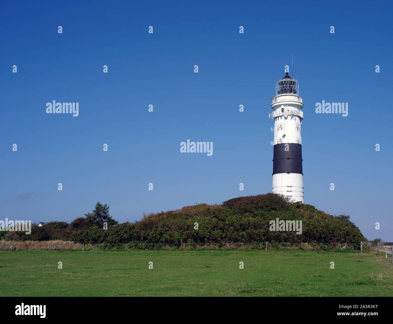 Kampener Lighthose, Insel Sylt, Deutschland, Stockfoto
