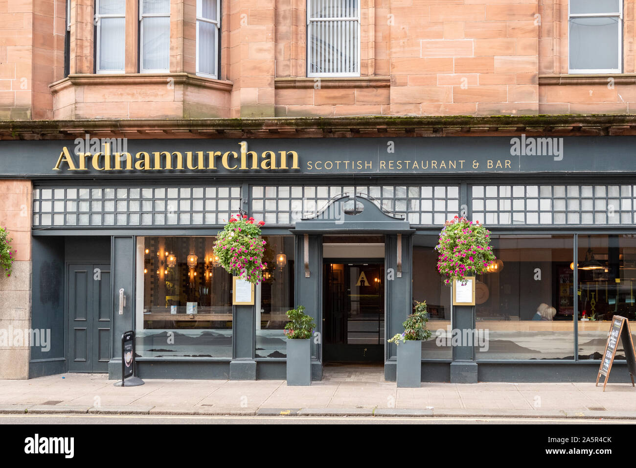 Ardnamurchan schottischen Restaurant und Bar, Hope Street, Glasgow, Schottland, Großbritannien Stockfoto
