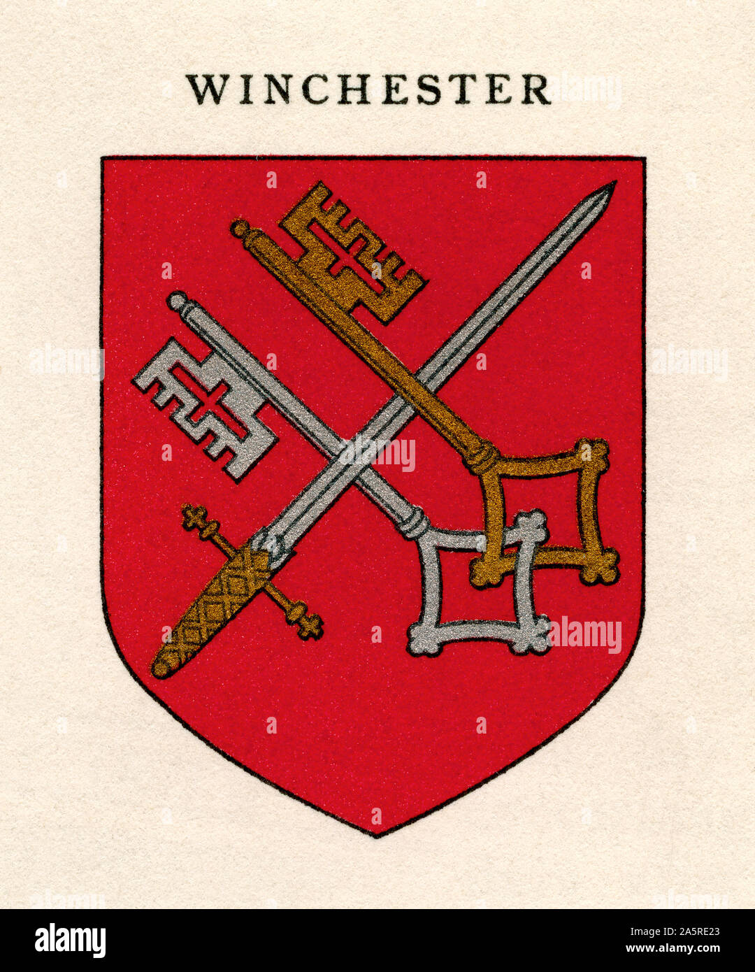 Winchester wappen Fotos und Bildmaterial in hoher Auflösung Alamy