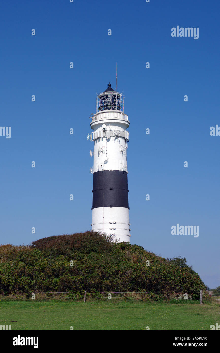 Leuchtturm von Kampen, Insel Sylt, Schleswig-Holstein Stockfoto