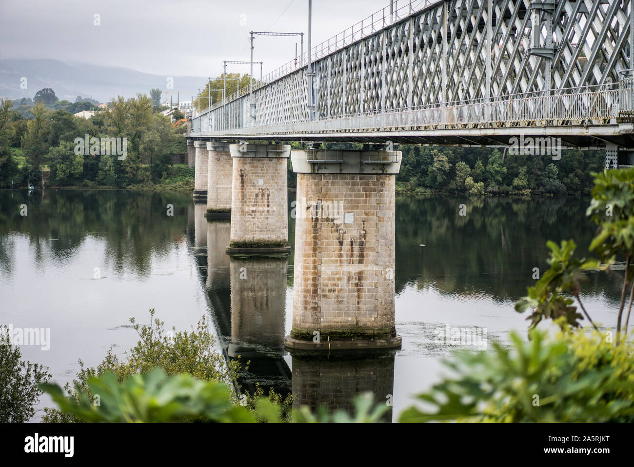 Valenca, Portugal, Europa. Camino portugiesische Küste. Stockfoto