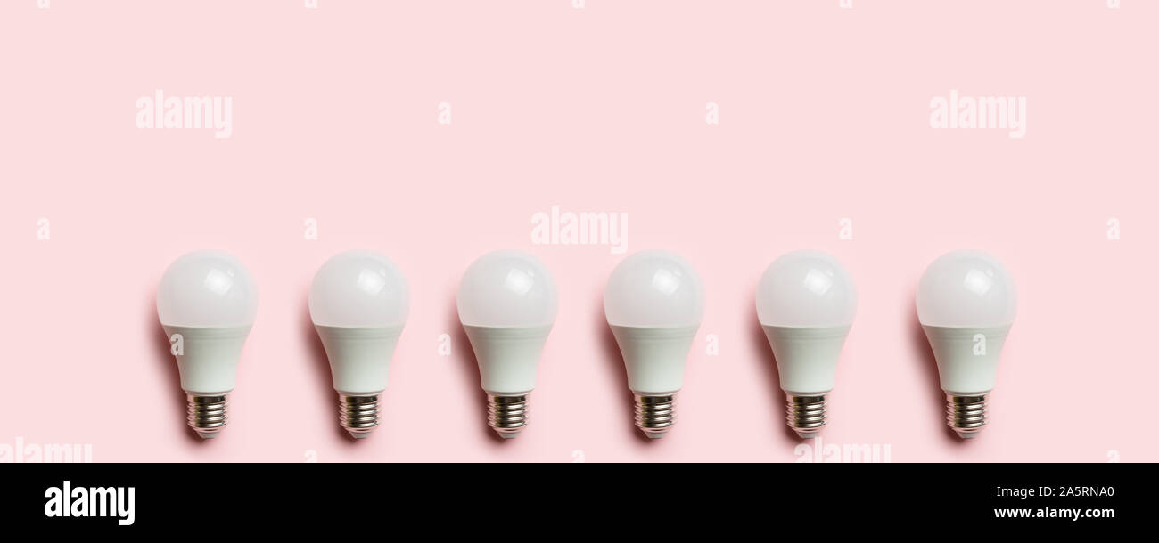 Alternative Technologie Konzept. LED-Lampe. Kopieren Sie Platz für Text  Stockfotografie - Alamy