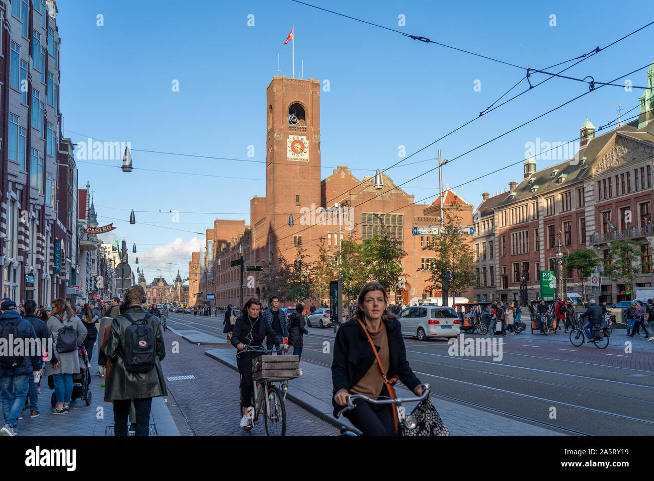 Allgemeine Ansichten von Amsterdam in den Niederlanden. Foto Datum: Donnerstag, 17. Oktober 2019. Foto: Roger Garfield/Alamy Stockfoto