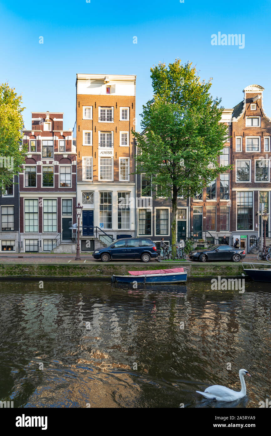 Allgemeine Ansichten von Amsterdam in den Niederlanden. Foto Datum: Donnerstag, 17. Oktober 2019. Foto: Roger Garfield/Alamy Stockfoto