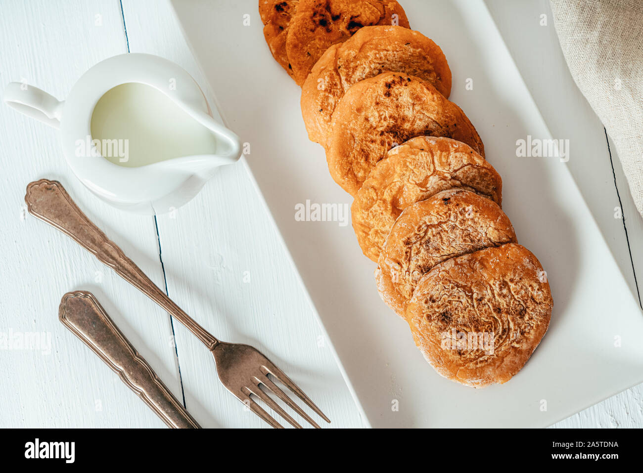Karotte und Bean Süße Kuchen Stockfoto