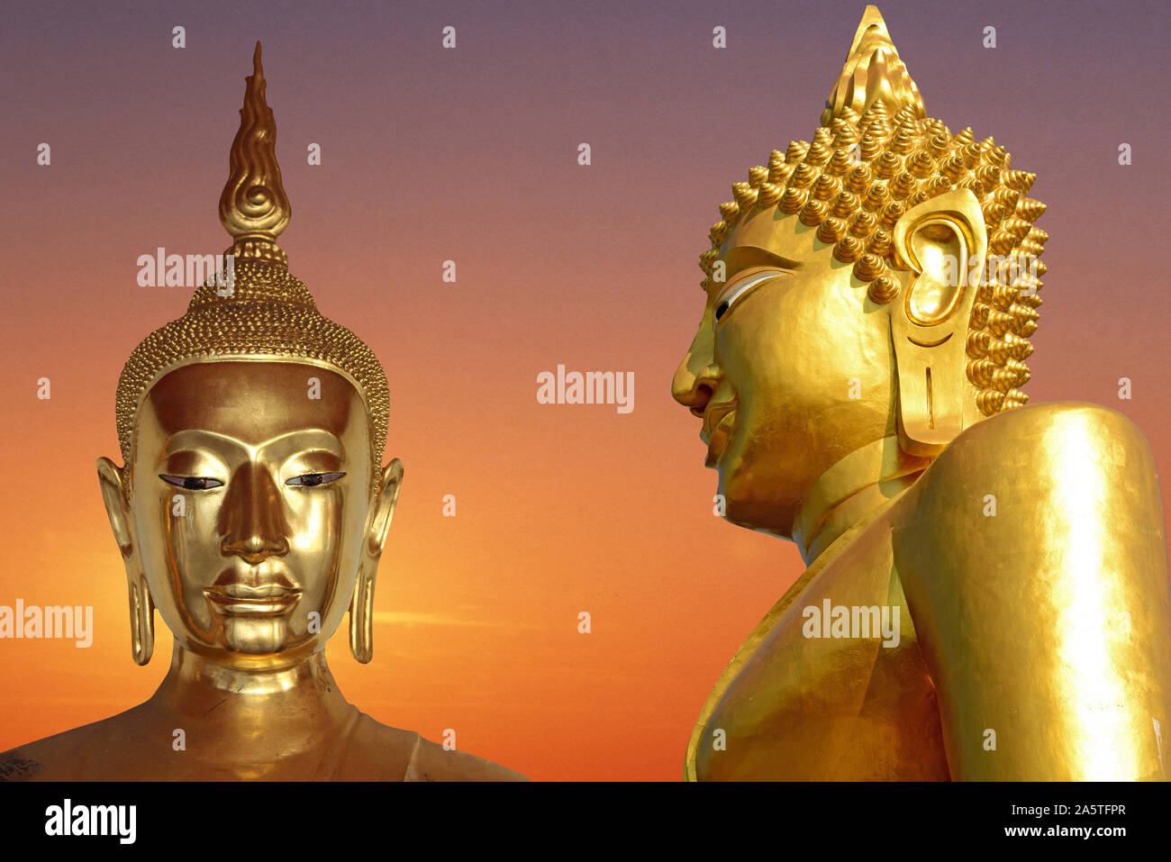 Buddha in Thailand Stockfoto