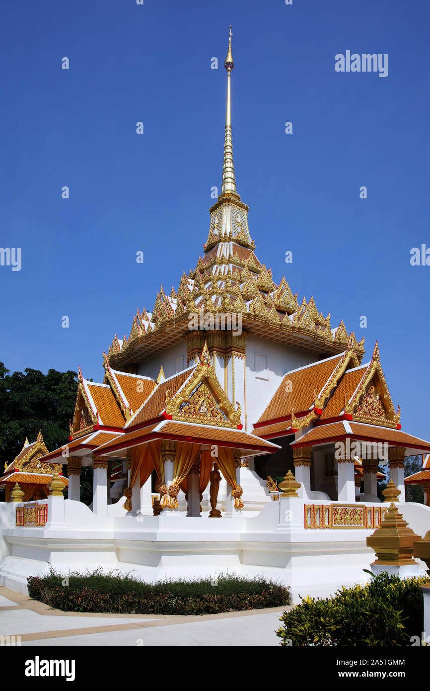 Asien, Thailand, Tempel Huay Mongkol, Hua Hin Stockfoto