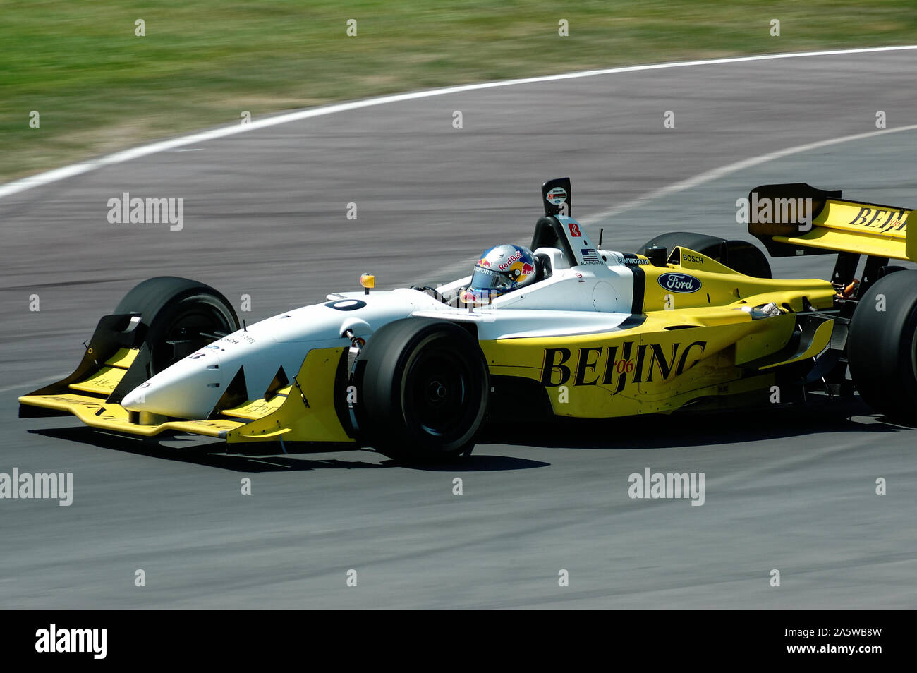 Monterrey, Nuevo Leon, Mexiko - 22. Mai 2005: Champ Car Rennen in "Fundidora Park'. Treiber: A.J.Allmendinger. Stockfoto