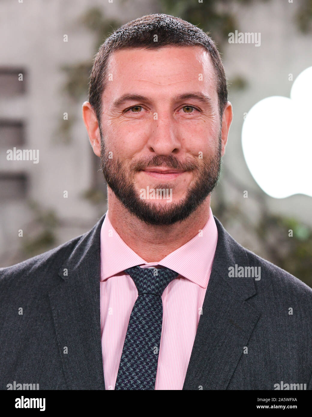 Oktober 21, 2019, Westwood, Kalifornien, USA: Pablo Schreiber besucht die Weltpremiere des Apple TV + ''See' (Credit Bild: © Billy Bennight/ZUMA Draht) Stockfoto