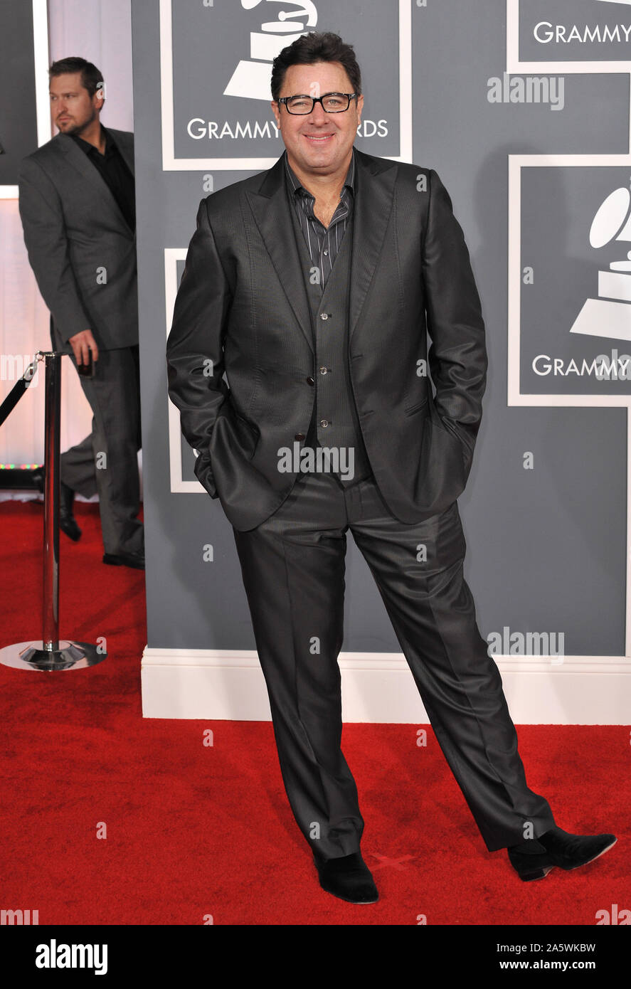 LOS ANGELES, Ca. Februar 12, 2012: Vince Gill auf der 54. jährlichen Grammy Awards im Staples Center, Los Angeles. © 2012 Paul Smith/Featureflash Stockfoto