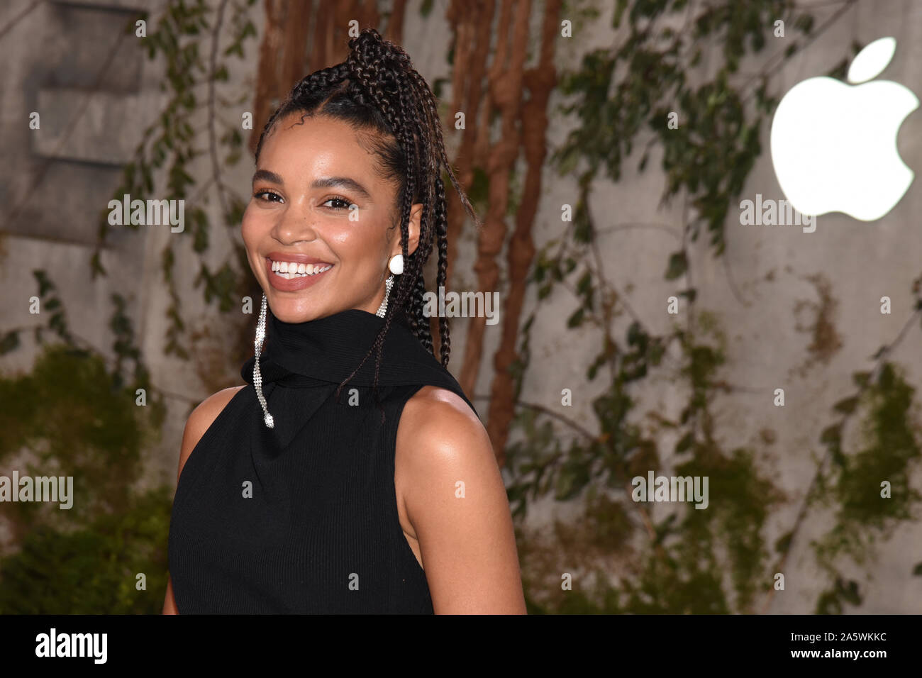 Oktober 21, 2019, Westwood, Kalifornien, USA: Nesta Cooper besucht die Weltpremiere des Apple TV + ''See' (Credit Bild: © Billy Bennight/ZUMA Draht) Stockfoto