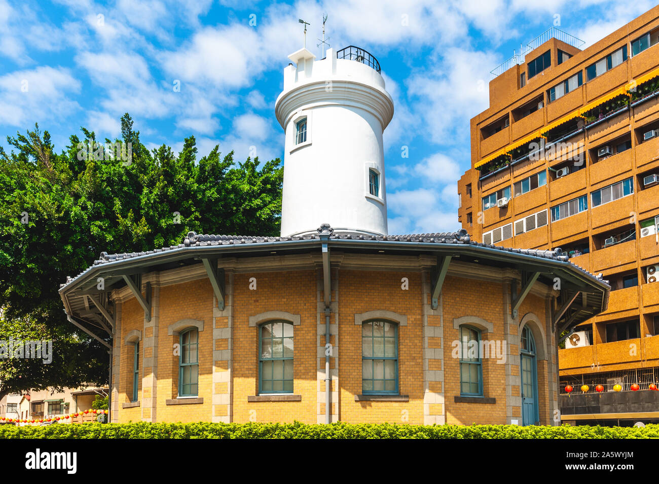 Ehemalige Tainan Wetter Sternwarte in Taiwan Stockfoto