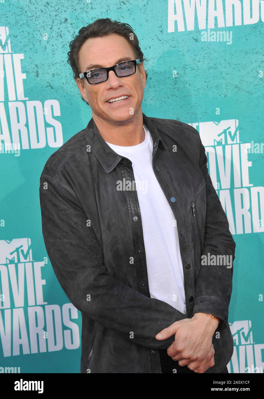 LOS ANGELES, Ca. Juni 03, 2012: Jean-Claude Van Damme an der 2012 MTV Movie Awards in den Universal Studios in Hollywood. © 2012 Paul Smith/Featureflash Stockfoto