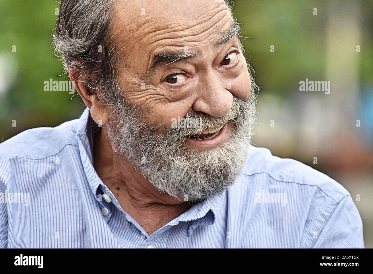 Gerne erwachsenen männlichen Stockfoto