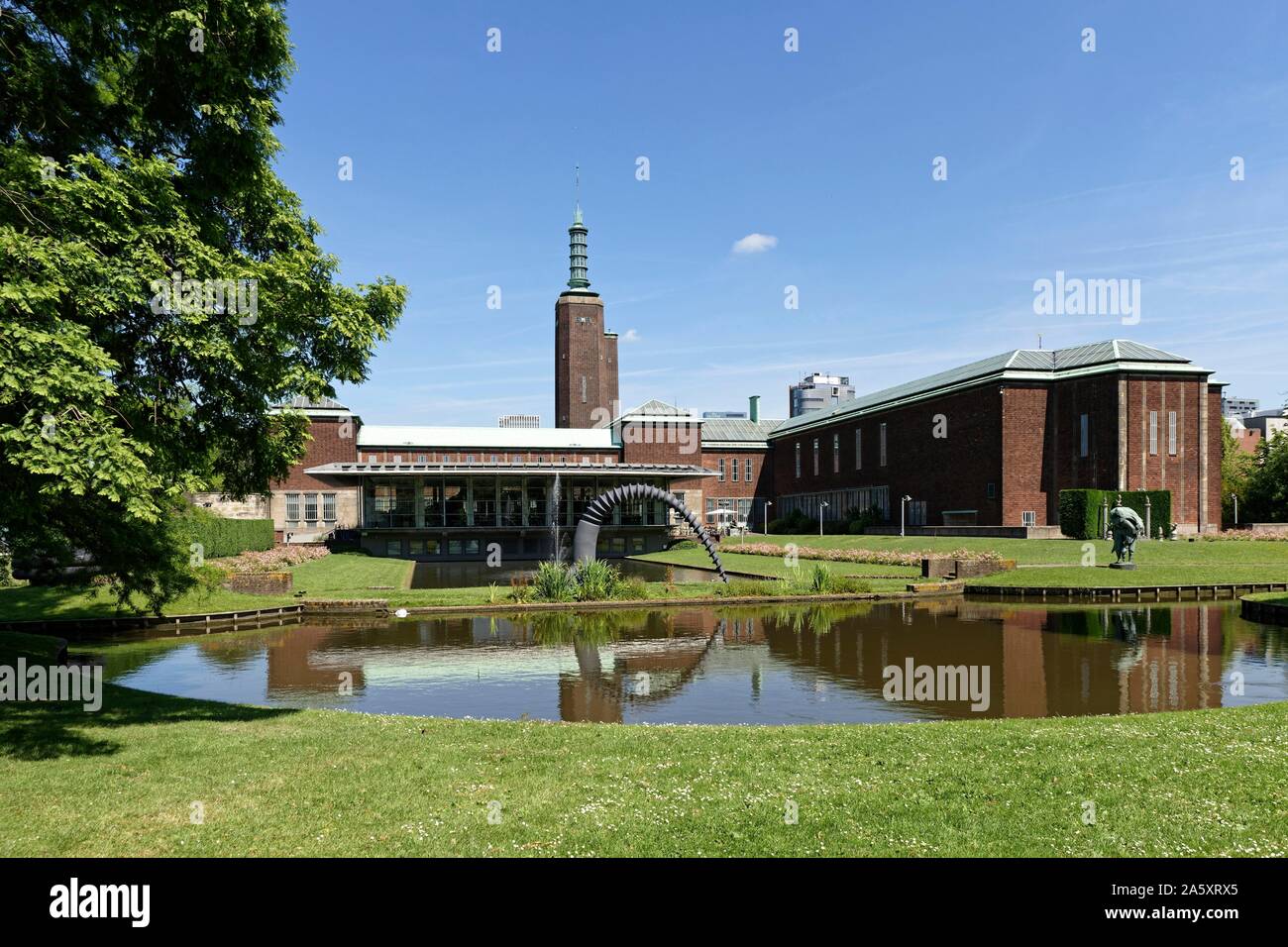 Museumspark, Museum Boijmans Van Beuningen, Rotterdam, Groningen, Niederlande Stockfoto