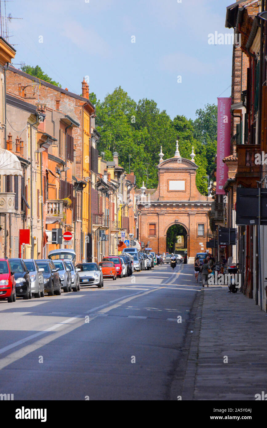 Europa, Italien, Emilia-Romagna, Ferrara Stockfoto