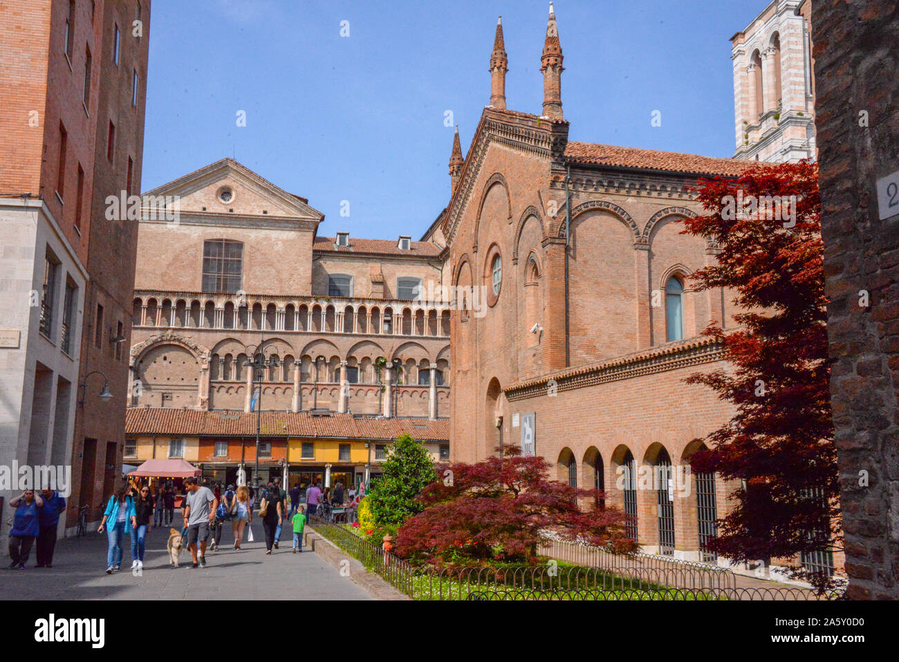 Europa, Italien, Emilia-Romagna, Ferrara, San Romano Kirche, Kathedrale Museum, das Städtische Museum für Alte Kunst Stockfoto