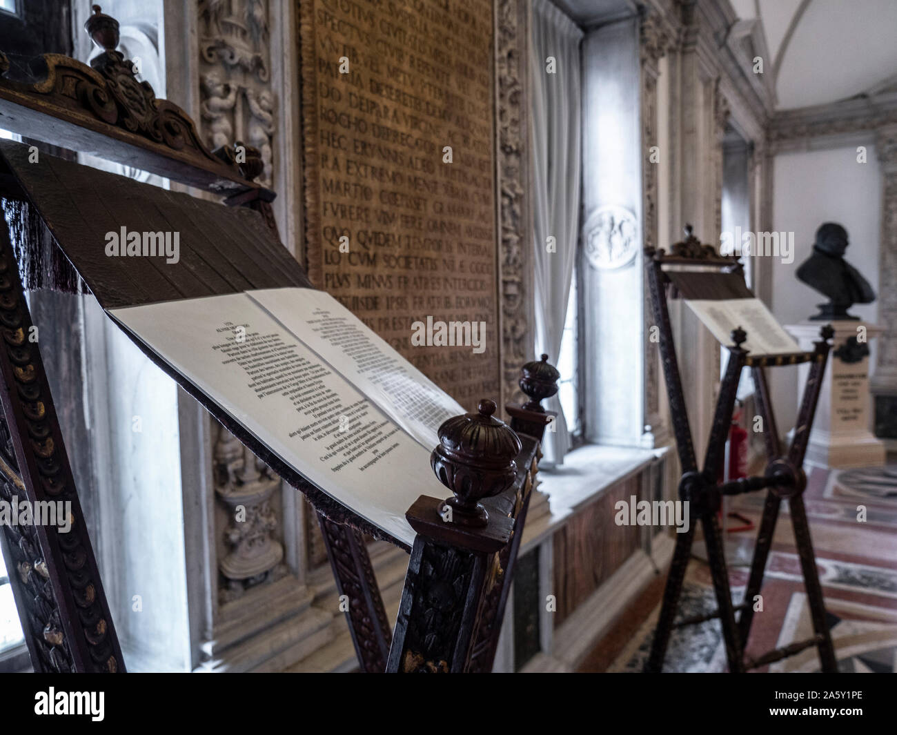 Italien, Veneto, Venedig, Scuola Grande di San Rocco, die Werke von Tintoretto in der Schule der heiligen Rochus Stockfoto