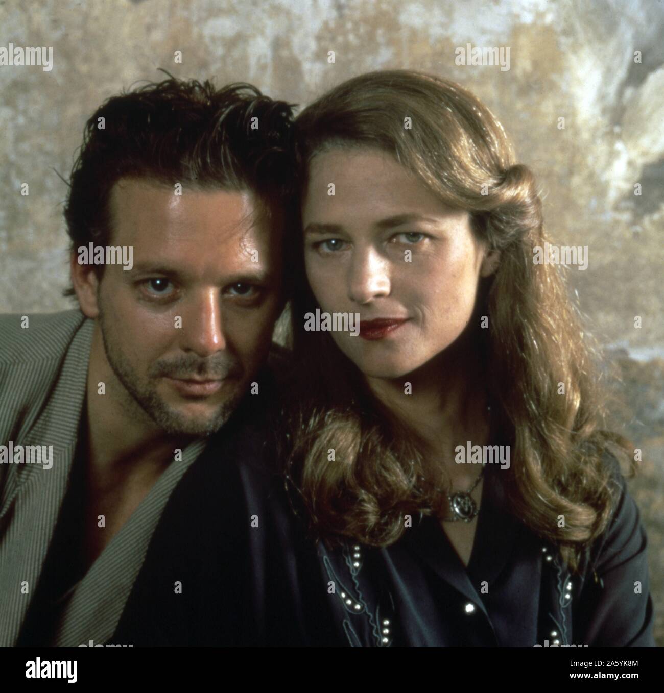 Angel Heart Jahr: 1987 USA/Kanada/Großbritannien Regie: Alan Parker Mickey Rourke, Charlotte Rampling Stockfoto