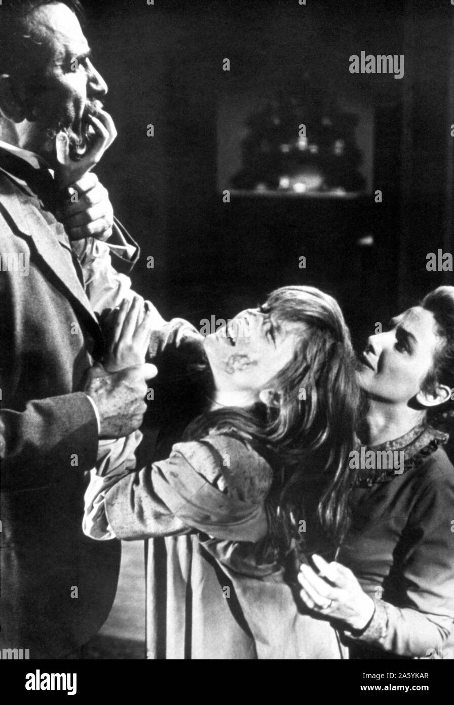 Die Wundertater Jahr 1962 Usa Regie Arthur Penn Victor Jory Anne Bancroft Und Patty Duke Stockfotografie Alamy