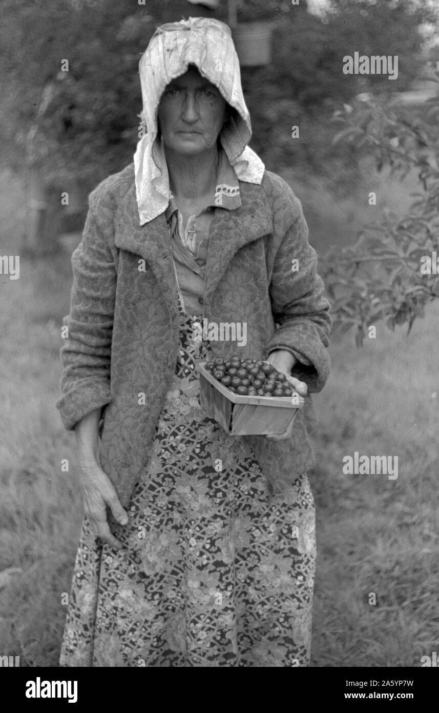 Wanderarbeitnehmer in der Amerikanischen Depression, 1939 Stockfoto