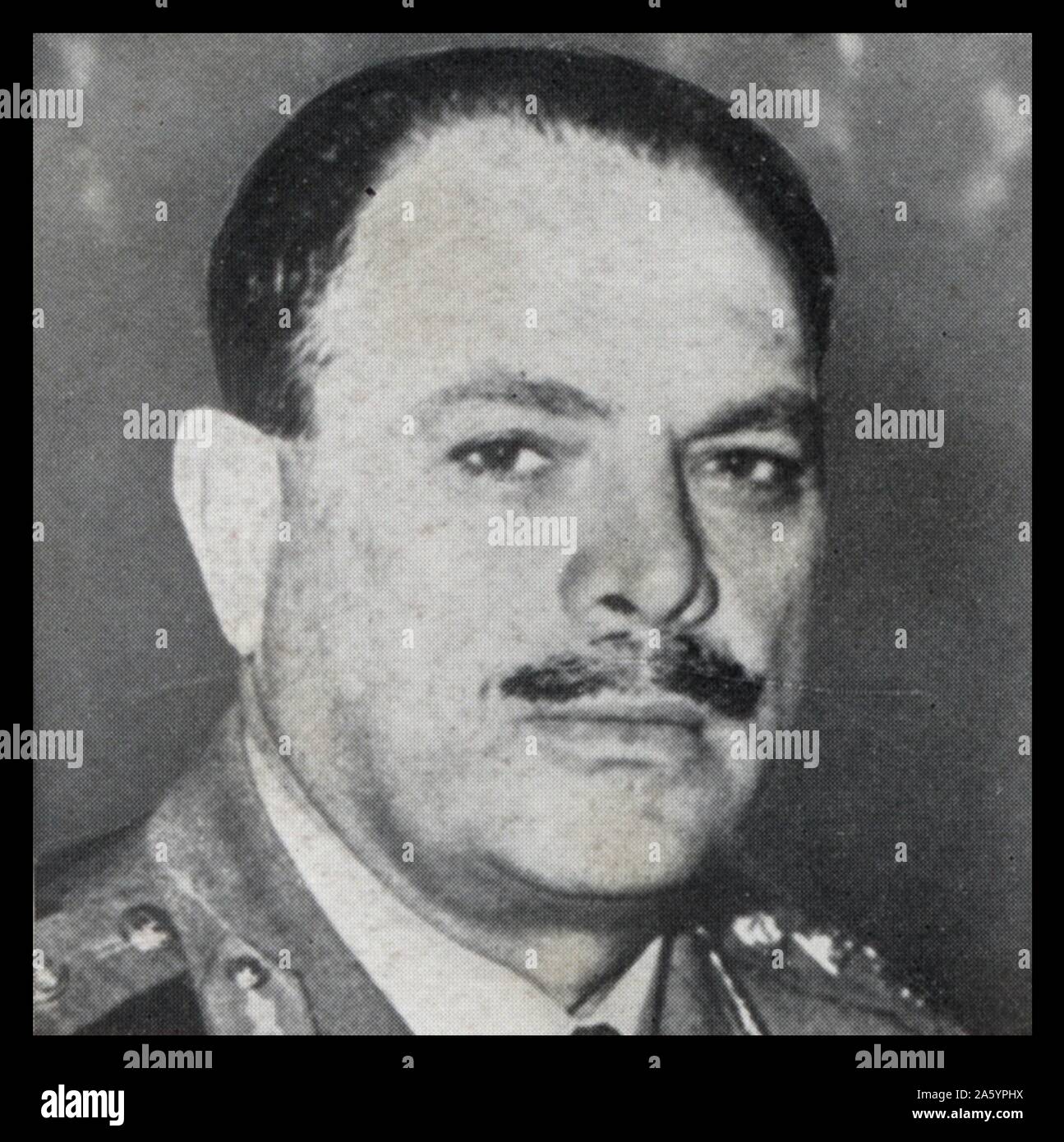 Mohammad Ayub Khan (Präsident von Pakistan) (1907 – 1974), pakistanischer militärischer Kommandant, der Präsident von Pakistan von 1958 bis 1969 war Stockfoto