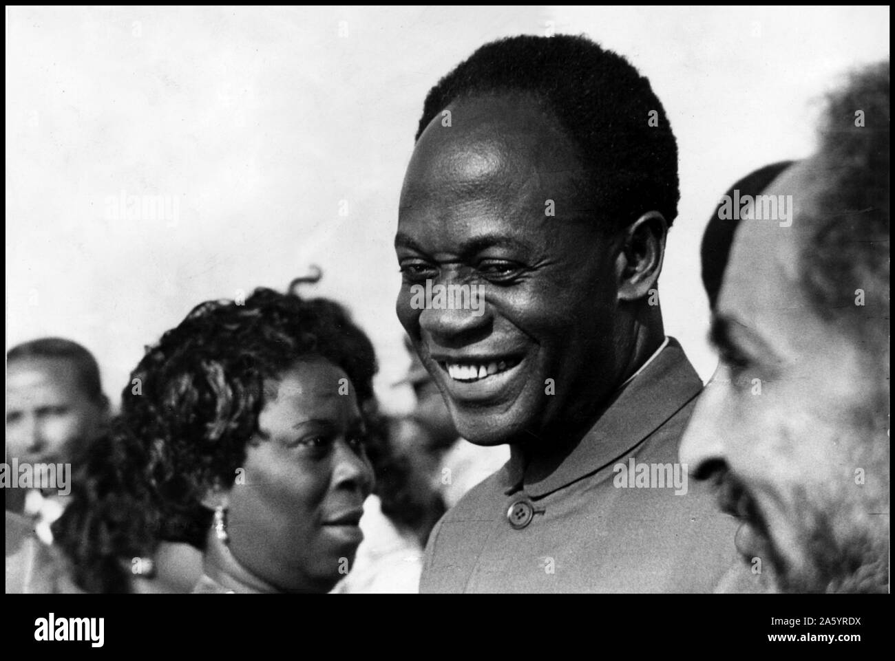 Kwame Nkrumah, 1909-1972. Führer von Ghana und seines Vorgängers, der Gold Coast, von 1951 bis 1966. Stockfoto