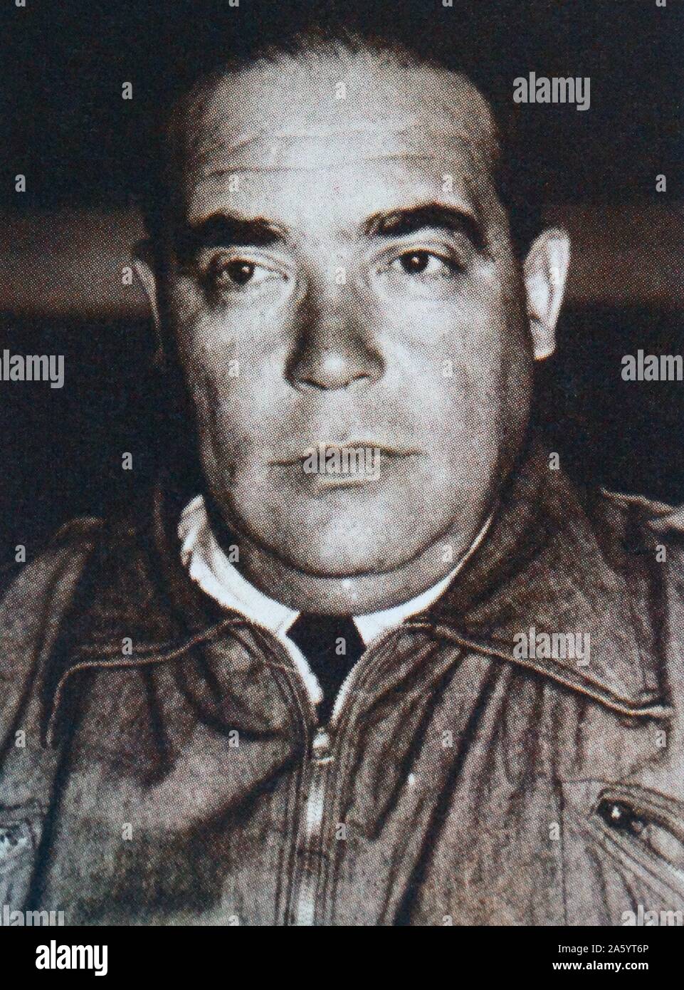 Wenceslao Carrillo Alonso (1889-1963) spanischen sozialistischen Führer, Vater von Santiago Carrillo. Er gehörte zu den "Caballerist"-Fraktion von der spanischen sozialistischen Arbeiterpartei. während des spanischen Bürgerkrieges Stockfoto
