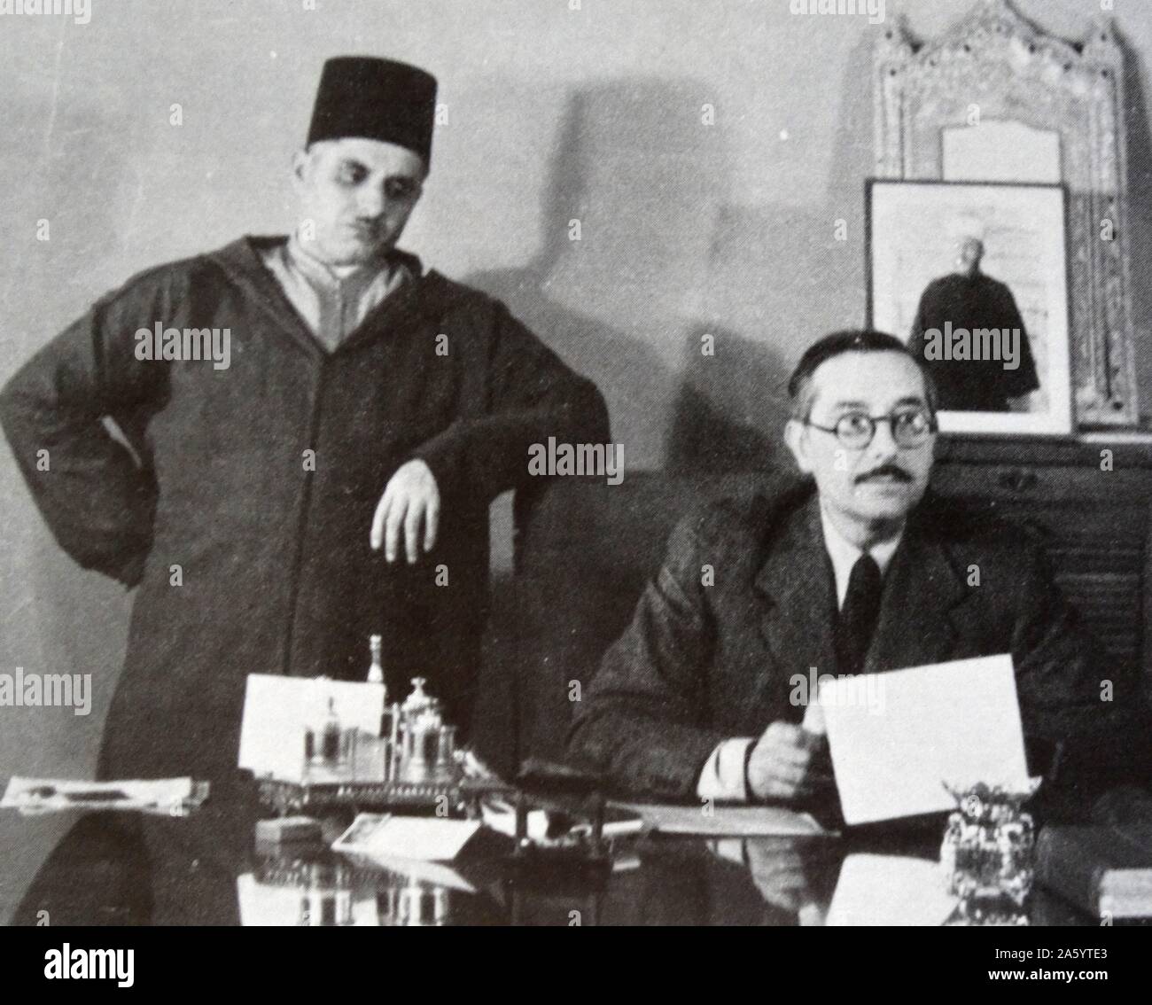 Juan Luis Beigbeder y Atienza (1888-1957) spanische militärische und politische Führer, der als Minister für auswärtige Angelegenheiten während der Herrschaft des Francisco Franco zwischen 1939 und 1940 diente. Stockfoto