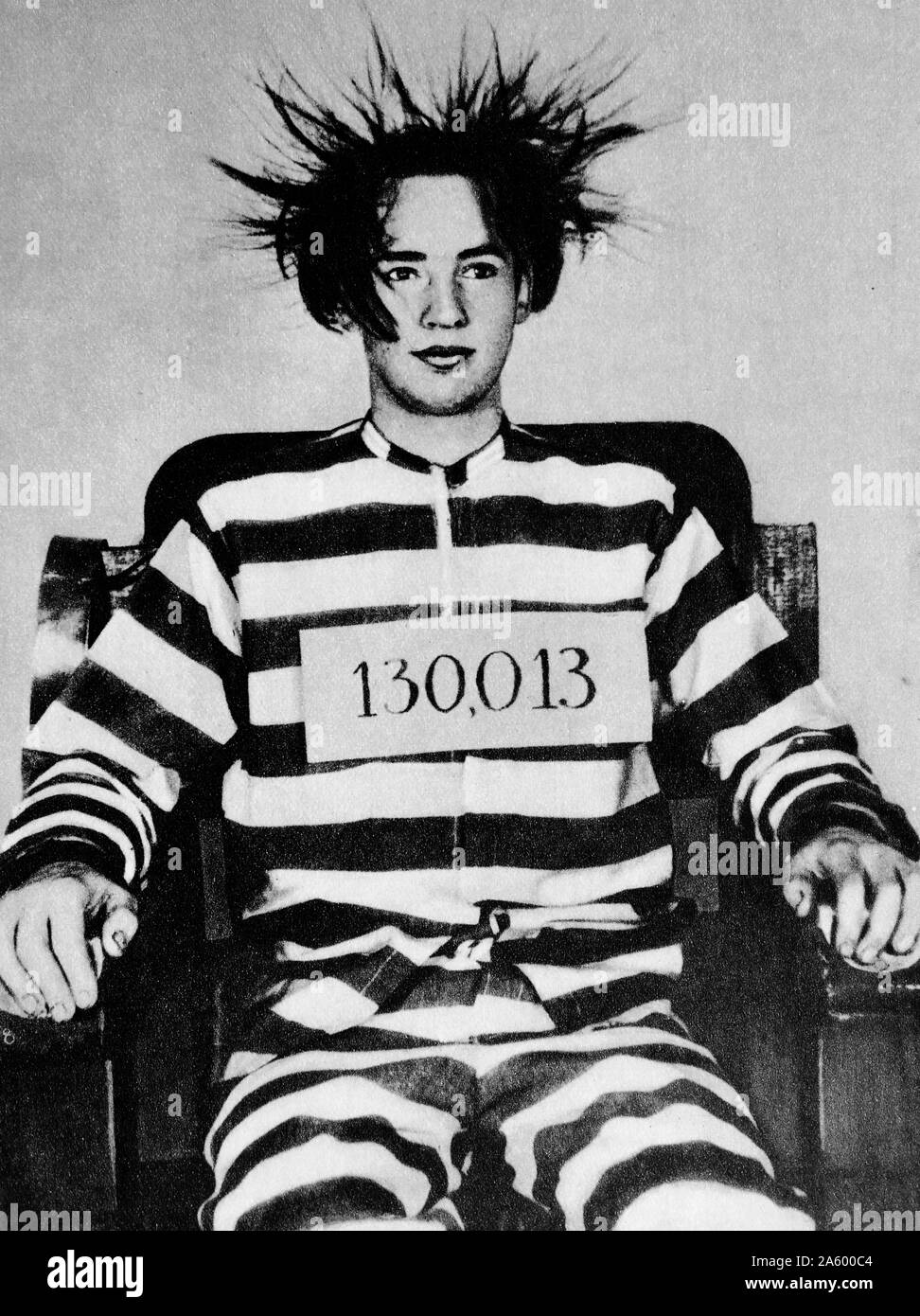 1930' Ssafe Experiment mit statischer Elektrizität Stockfoto