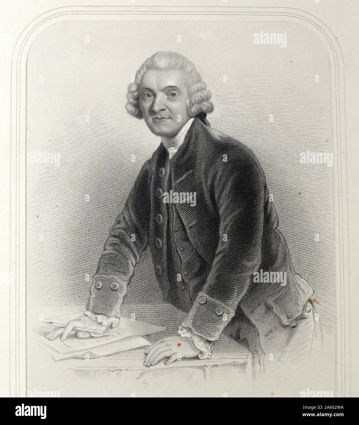 William Hunter 1718-1783 Stockfoto