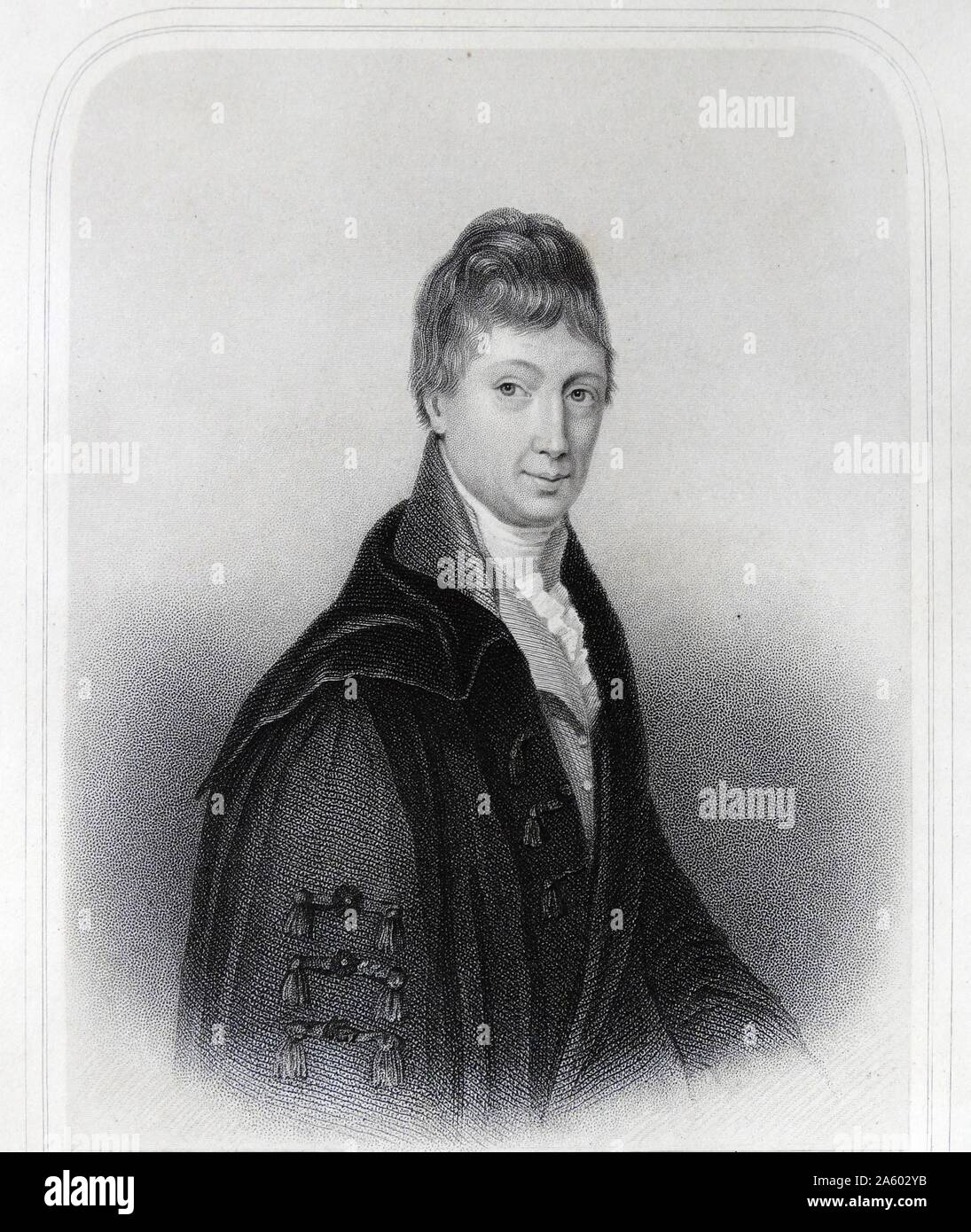 Robert HAMILTON - 1743-1829professor der natürlichen Philosophie und Mathematik, Aberdeen 1779-1829 Stockfoto