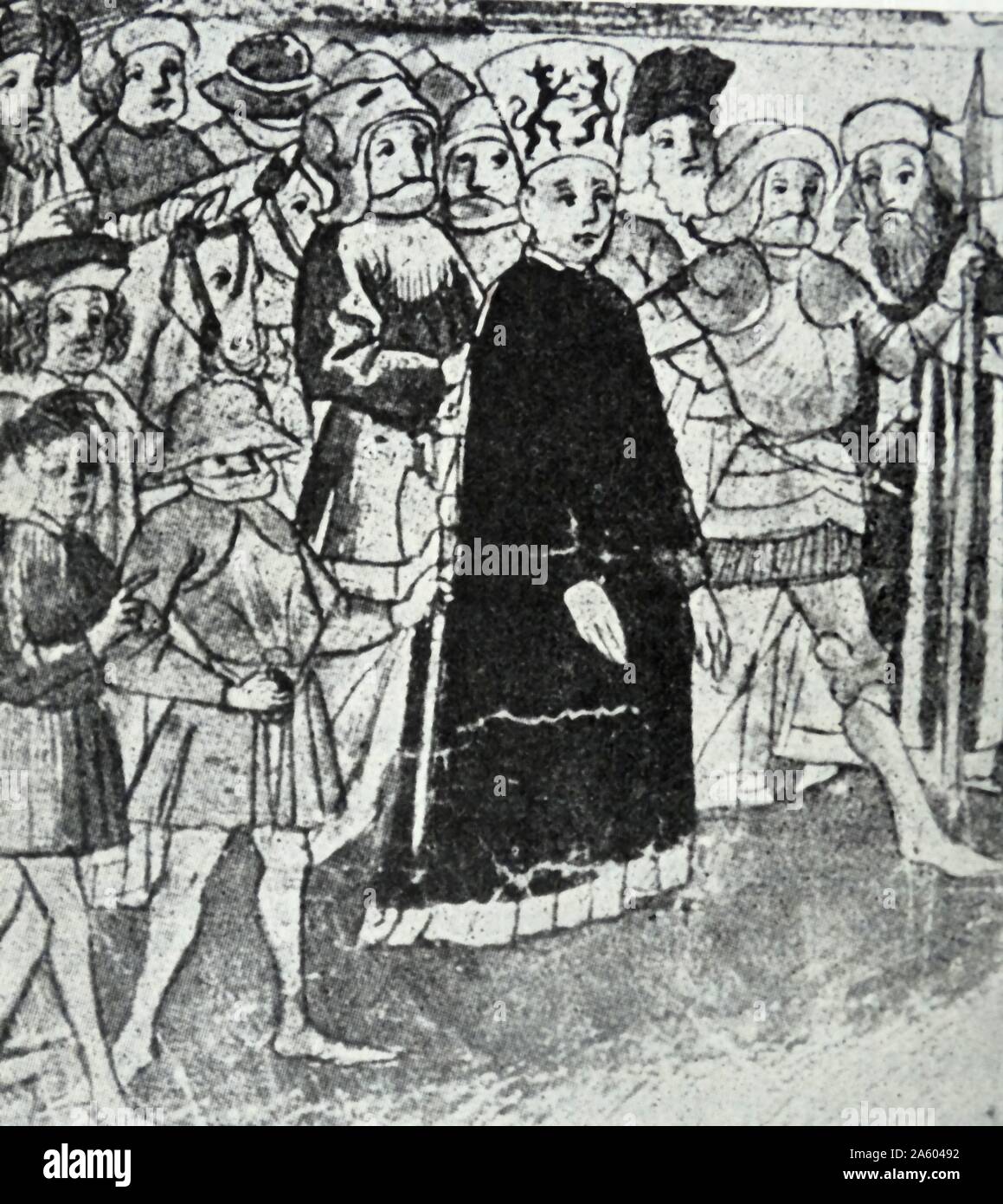 Porträt von Carol I Av Rumänien (1839 – 1914) Prinz von Hohenzollern, Prinz von Rumänien im Jahre 1866 und König von Rumänien. Vom 19. Jahrhundert Stockfoto