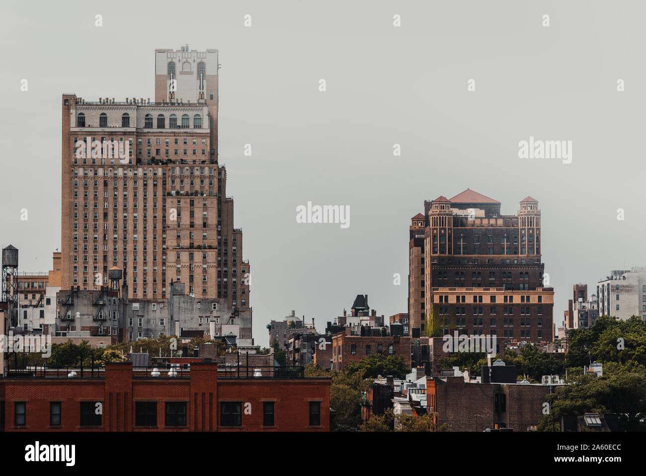 Brooklyn Gebäude in einen grauen Tag Stockfoto