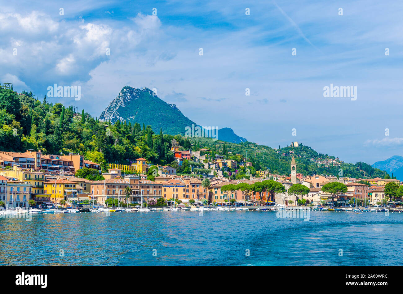 Italien, Lombardei, Toscolano-Maderno Stockfoto