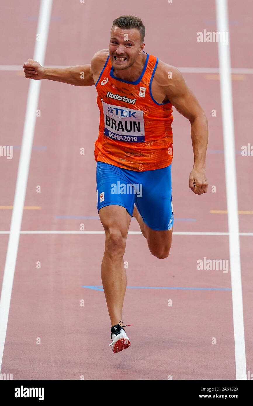 2. Oktober 2019 Doha, Katar Leichtathletik WM 2019 IAAF Leichtathletik Weltmeisterschaften 2019 nedpb Stockfoto