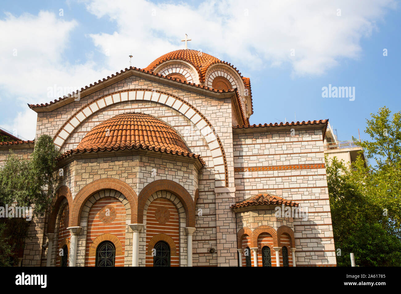 St. Johns Forerunner's Parish, Athen, Griechenland, Europa Stockfoto