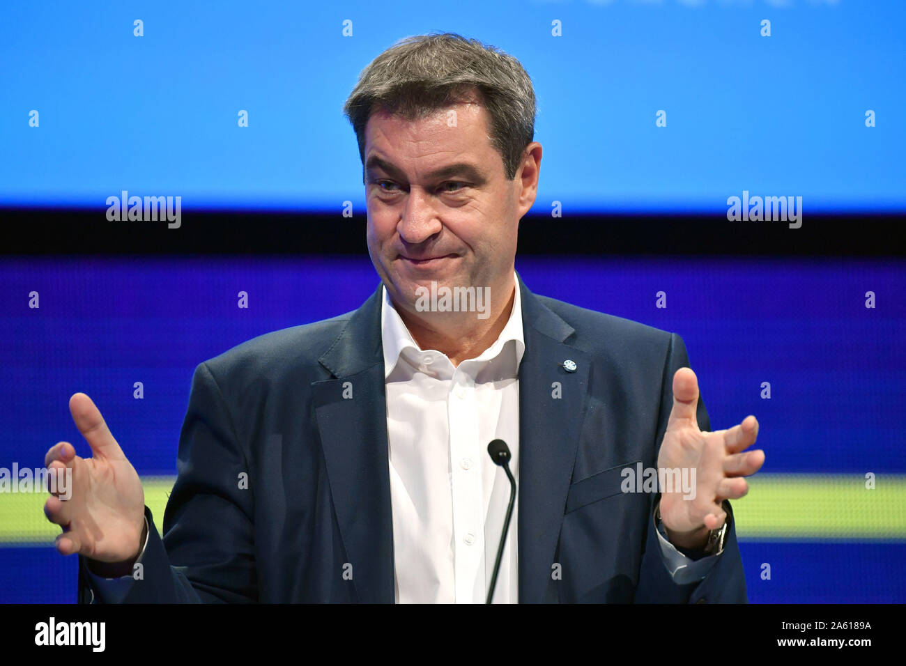 Markus Soeder (Der bayrische Ministerpraesident und CSU-Vorsitzende ...