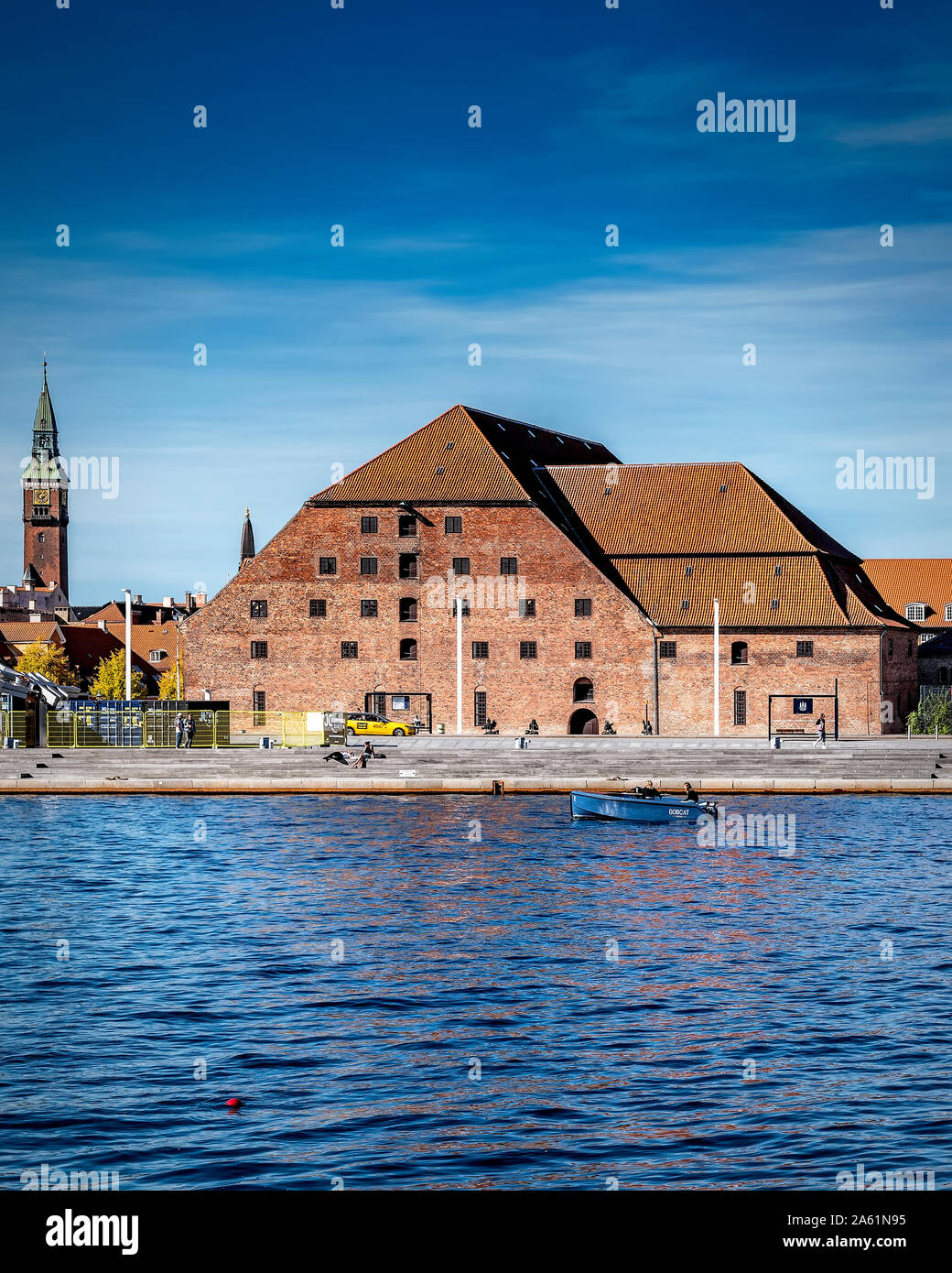 Kopenhagen, Dänemark - 21 September 2019: Royal Bunker & später Sudhaus im Jahre 1608 erbaut, beherbergt heute eine Skulpturensammlung. Stockfoto