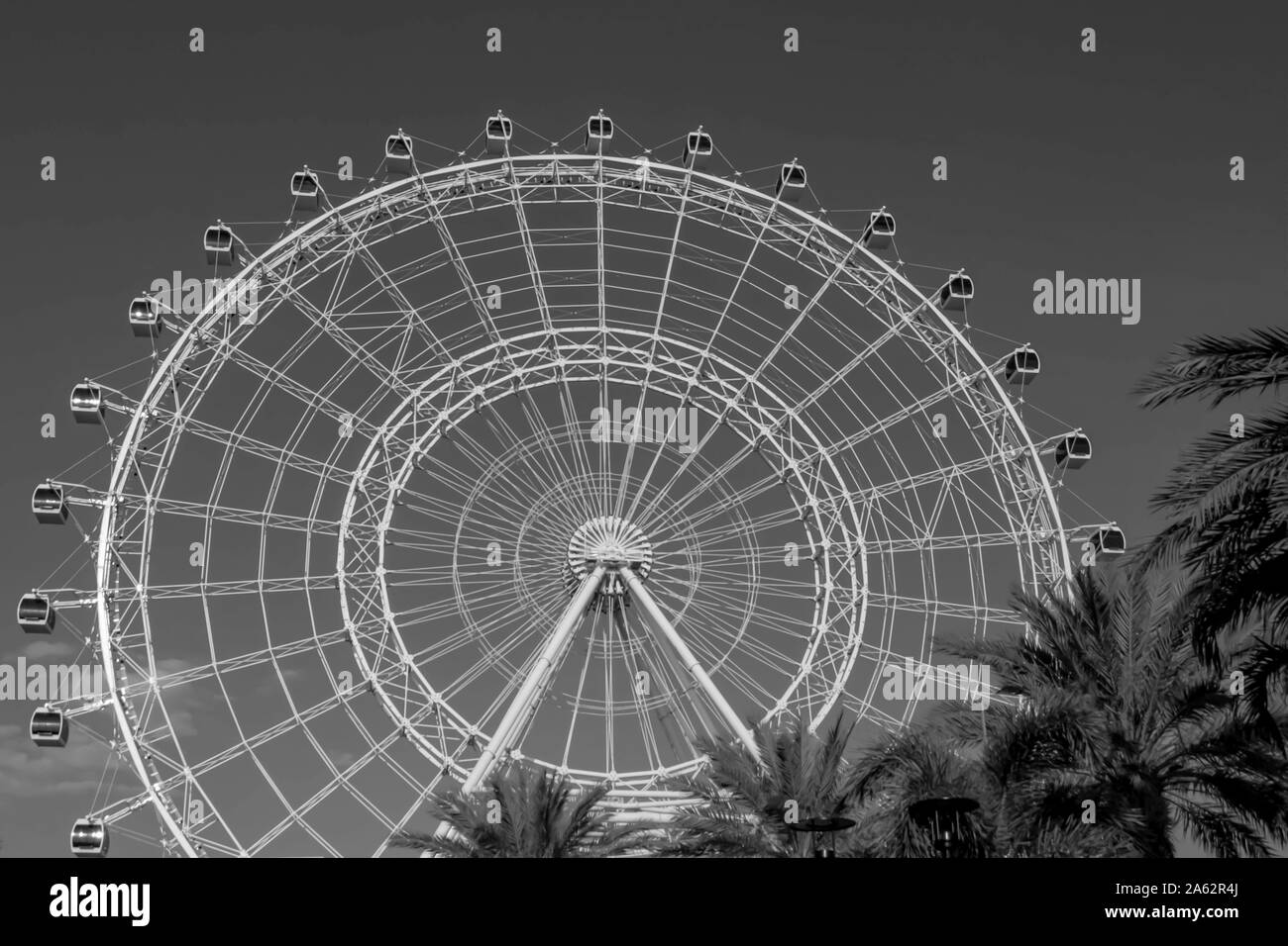 Orlando, Florida. 21. Mai 2019. Orlando Auge Fahrerlebnis. Das Rad bei ICON Park Orlando ist ein 400 Meter hohes Riesenrad in Internationalen Stockfoto