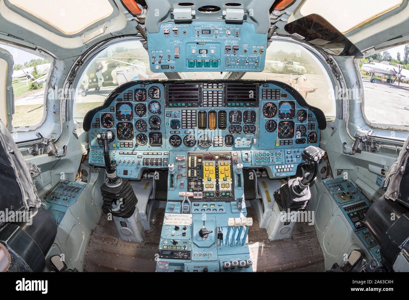 Long Range Aviation Museum Stockfoto