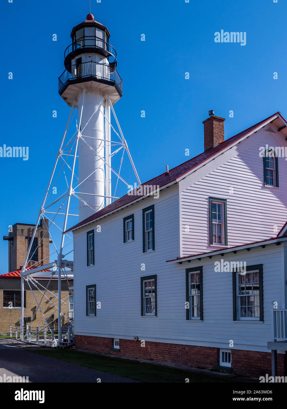 Leuchtturm, Whitefish Point Light Station, Great Lakes Shipwreck Museum ...