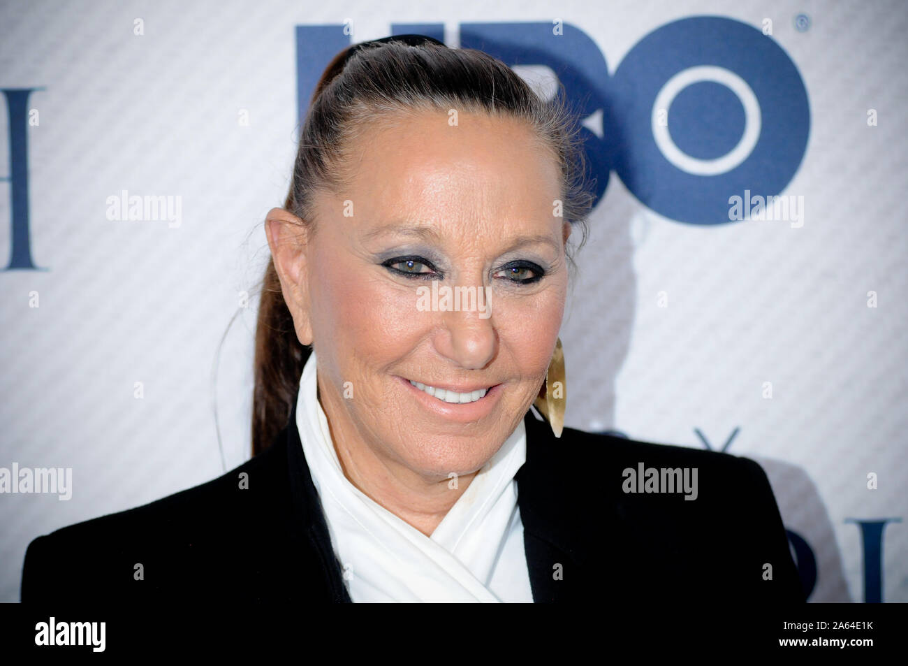 New York, Vereinigte Staaten. 24 Okt, 2019. Donna Karan teilnehmen (s) die sehr RALPH Film Premiere auf der Metropolitan Museum der Kunst in New York City statt. Credit: SOPA Images Limited/Alamy leben Nachrichten Stockfoto