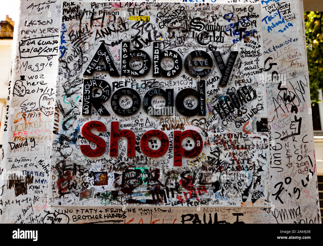 Abbey Road, St. John's Wood, London Stockfoto