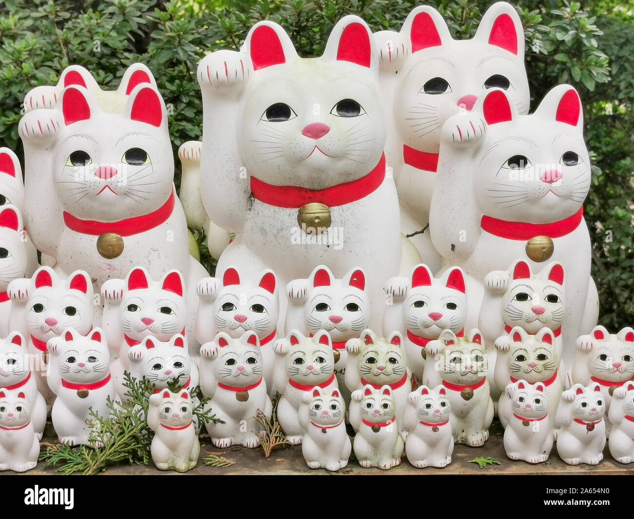 GOTOKU-ji-Tempel: Tokio' S 'LUCKY CAT' Tempel Stockfoto