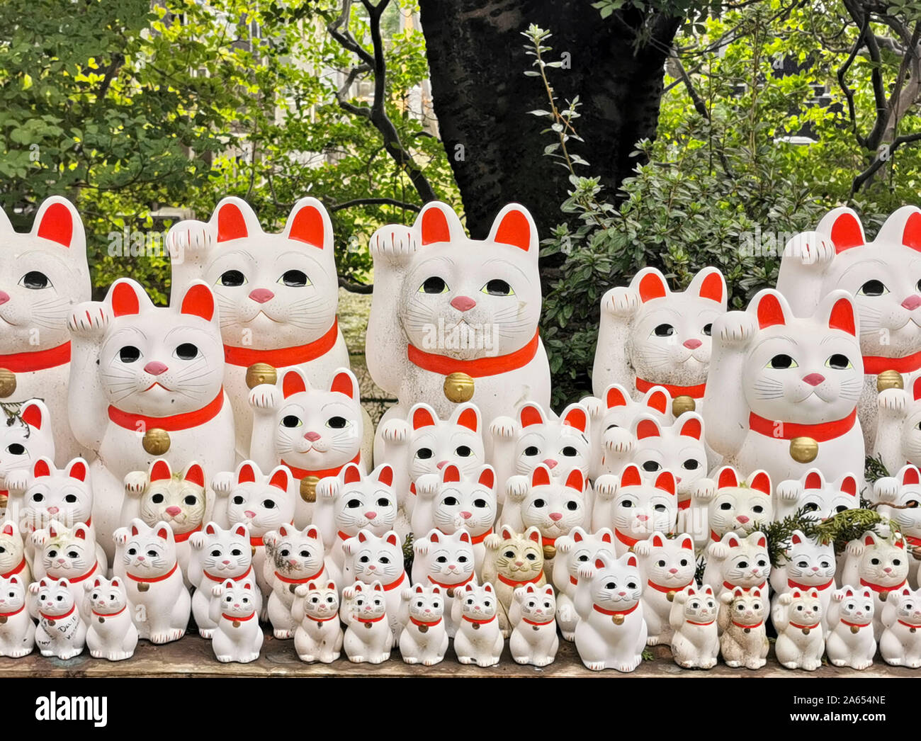GOTOKU-ji-Tempel: Tokio' S 'LUCKY CAT' Tempel Stockfoto