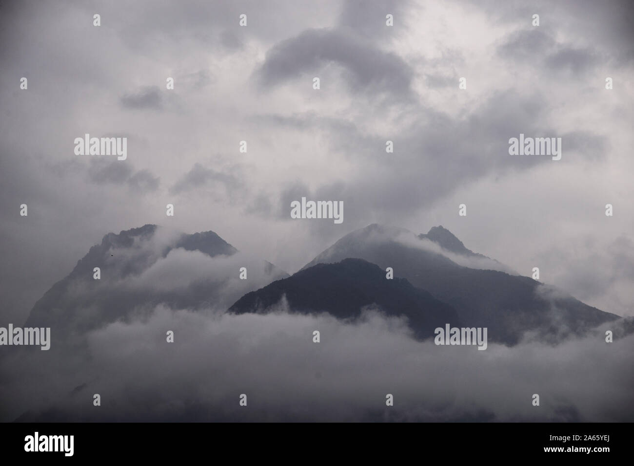 Comer, Lago di Como, Italien, Europa Stockfoto